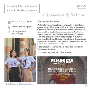 visite féministe Toulouse