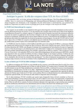 NOTE DU CESA N°407