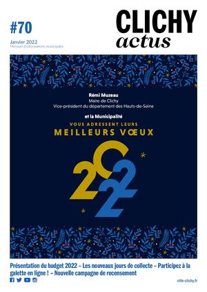 CLICHY ACTUS 70 - Janvier 2022