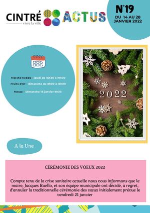Cintré Actus N°19