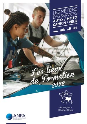 ANFA Region Auvergne Rhone Alpes 2022