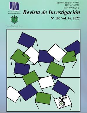 Revista de Investigación, N° 106, Enero-Abril 2022