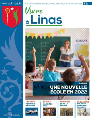 Vivre à Linas n°8 - Janvier/Février 2022