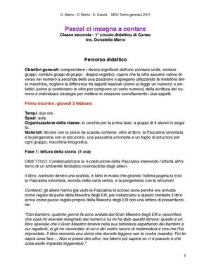 Percorso Didattico Pascal