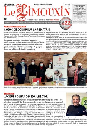 14 Janvier 2022 Le Limouxin