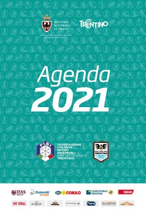 Agenda Fisi Trentino 2021