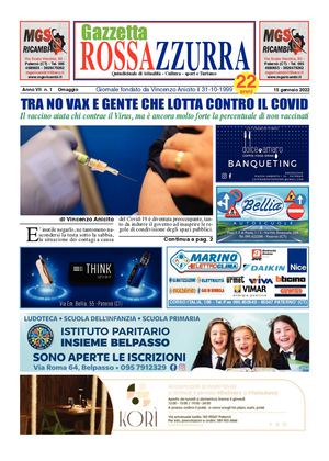Gazzetta Rossazzurra Anno Vii N1 Del 15 1 2022