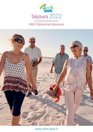 Brochure ARTES Tourisme - ANCV Séniors en Vacances 2022