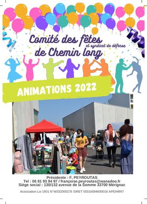 Plaquette Comité Des Fêtes