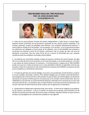 302. TRES MUJERES SIGLO XXI + TRES PELICULAS