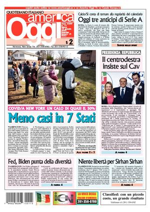 America Oggi 15 Genaio 2022
