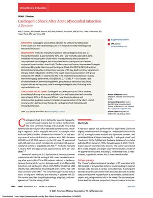 Cardiogenic Shock Review Jama 2021