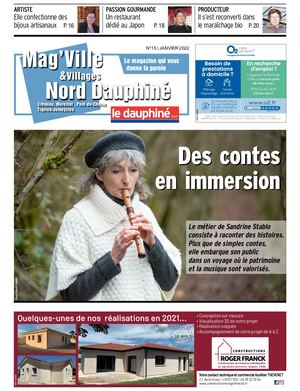 MAG VILLE Cremieu Nord Dauphiné janvier 2022