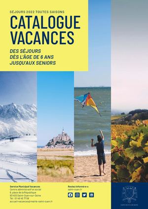 Catalogue Vacances - 2022