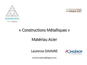 CASME 01 Matériau Acier V1