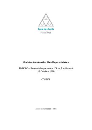 CASMETd3 Enpc Final Corrige