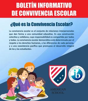 Boletín de Convivencia Escolar 2022