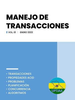 Manejo de Transacciones Revista Digital (Unidad II)