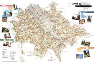 Carte de randonnée