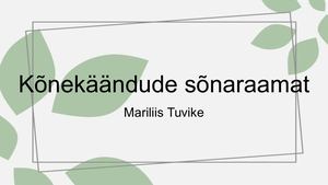 Kõnekäändude Sõnaraamat