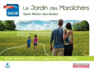 Le Jardin des Maraîchers à Saint-Méloir-des-Ondes (35) - Terrains - Lamotte