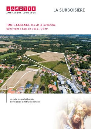 La Surboisière à Haute-Goulaine (44) - Terrains - Lamotte