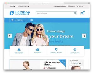 Flatshop Free Responsive Prestashop 1 7 Themes