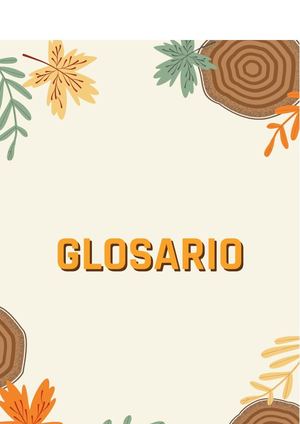 GLOSARIO
