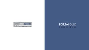 Portafolio profesional Arq. Peter Bujanda V.