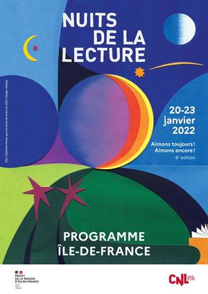 Programme Nuits de la lecture en Île-de-France 2022