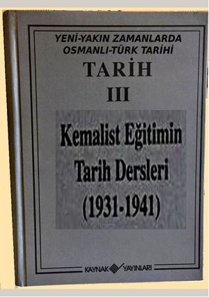 T.T. Kurumu 1931 Tarih Dersleri Lise Tarih 3
