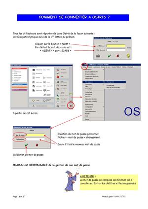 OSIRIS Présentation Guide Complet