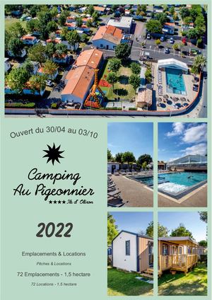 Brochure 2022 Camping Au Pigeonnier