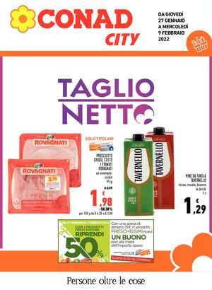 Volantino Conad City Liguria Nord Ovest 26 Gennaio 6 Febbraio