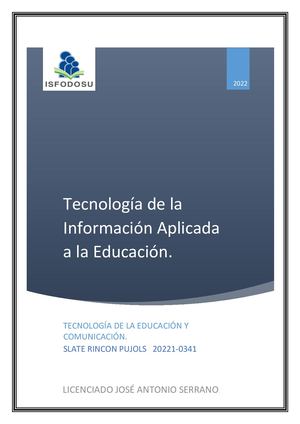 Slate Rincon Pujols Tecnología