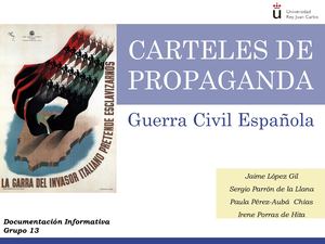 Carteles Guerra Civil