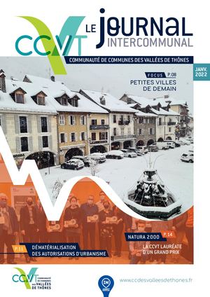 CCVT / Le Journal Intercommunal - Janvier 2022