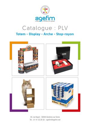 Agefim - Gamme PLV
