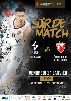 Soir De Match Étoile Rouge de Belgrade