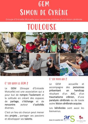 Flyer Gem Toulouse Simon De Cyrene 2021