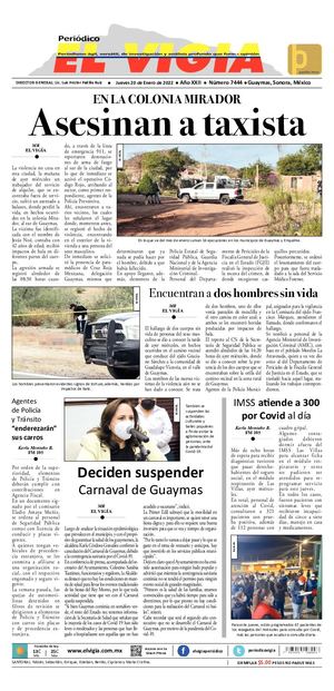 20 de enero del 2022