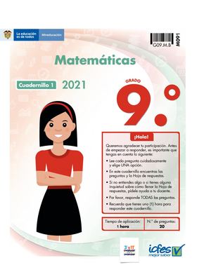 Cuadernillo Matematicas 9º