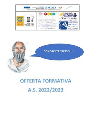 Offerta Formativa 22 23 I.C. Socrate-Mallardo