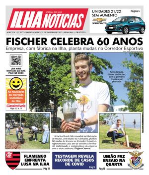 Jornal Ilha Notícias - Edição 2077 - 21/1/2022