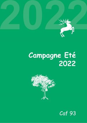 Catalogue Campagne Été 2022 CSE CAF 93