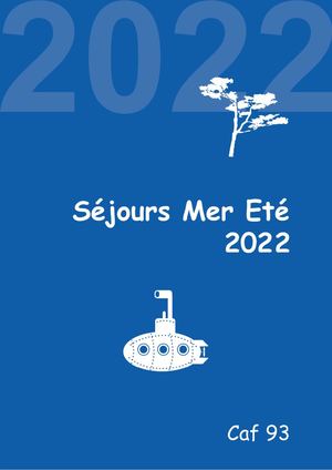 Catalogue Mer Été 2022 CSE CAF 93