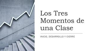 Los Tres Momentos de una Clase