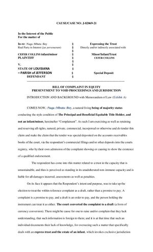 Expressing The Trust