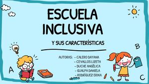 Escuela Inclusiva