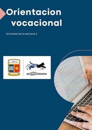 Orientacion Vocacional